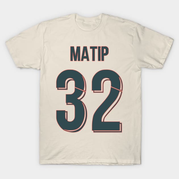 Matip Away Liverpool jersey 21/22 T-Shirt by Alimator